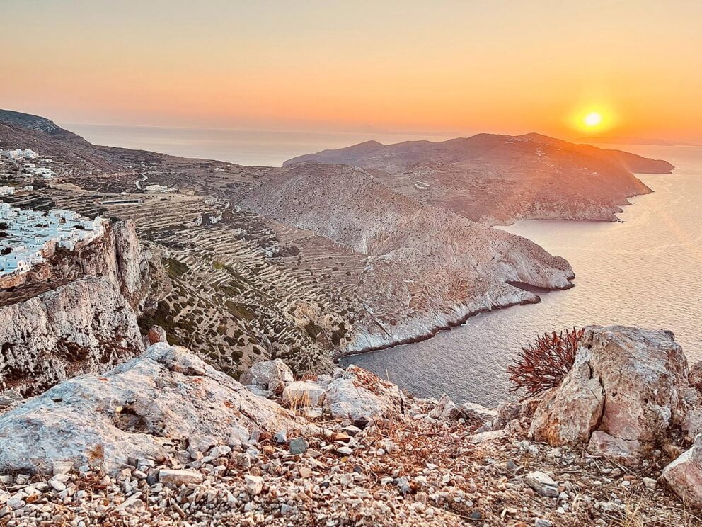 Folegandros Sunset Photo